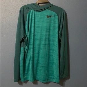 Nike Teal Long Sleeve with Hood